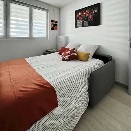 Chez Velia Grand 4 Pieces, Parking Prive Et Emplacement Ideal * Strasbourg