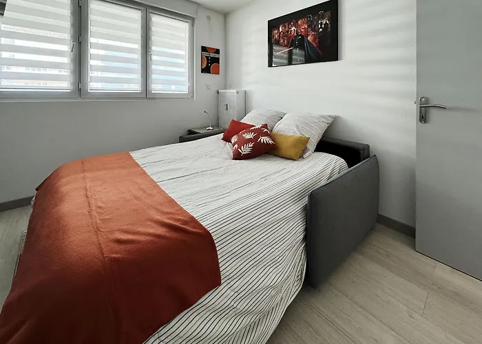 Chez Velia Grand 4 Pieces, Parking Prive Et Emplacement Ideal * Strasbourg