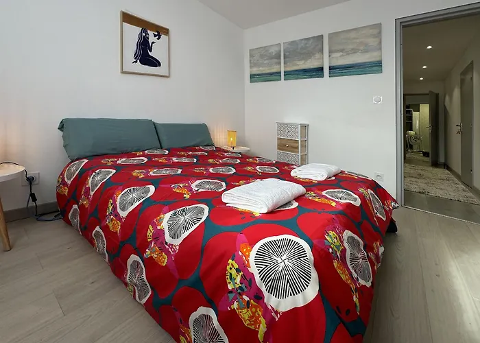 Apartman Chez Velia Grand 4 Pieces, Parking Prive Et Emplacement Ideal *