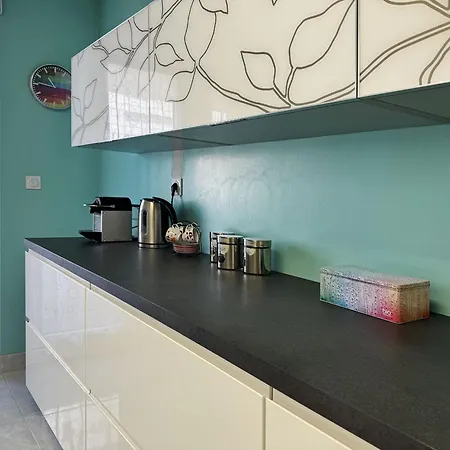 Chez Velia Grand 4 Pieces, Parking Prive Et Emplacement Ideal Lejlighed