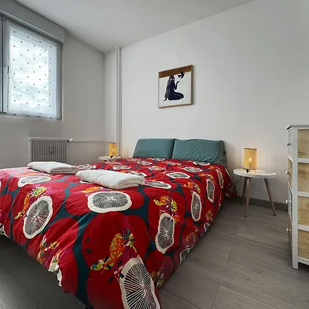 Lejlighed Chez Velia Grand 4 Pieces, Parking Prive Et Emplacement Ideal Strasbourg